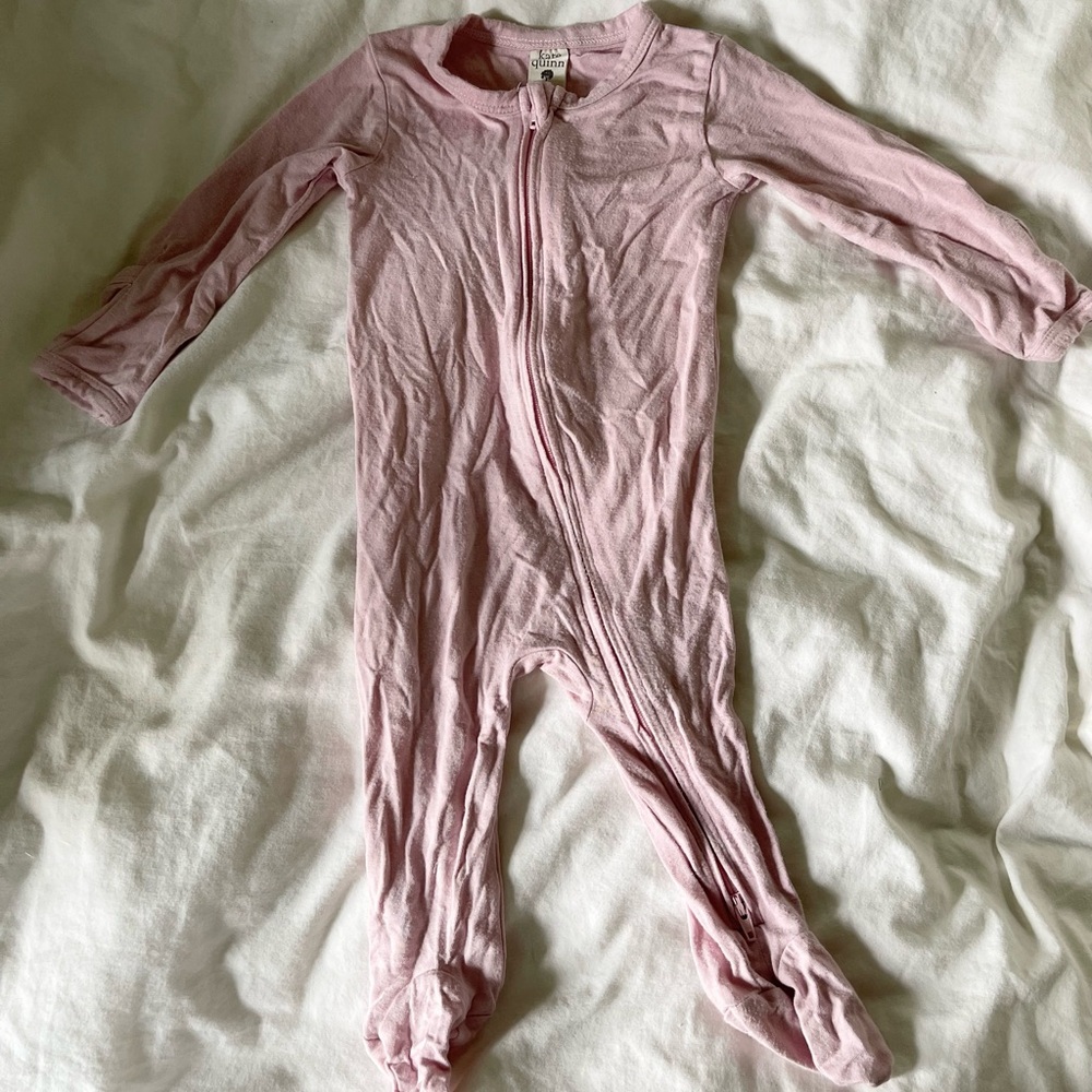 Kate Quinn Blush Pink Footie